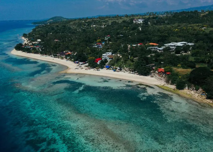 Villa Beachfront Sunset Sky On 1,5 Km Lambug Beach, Kawasan Falls 10 Min, Moalboal - The Verge Cebu *